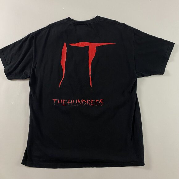 The Hundreds It Pennywise T Shirt Men's XL Black Cotton Stephen King - Picture 5 of 8